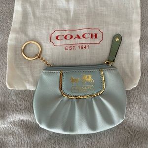Vintage silk coach wallet
